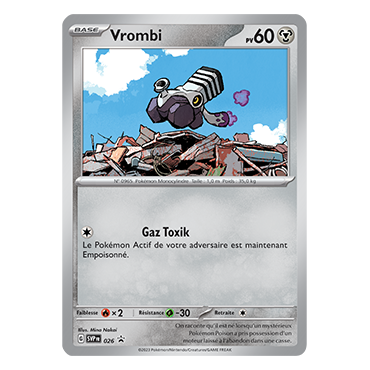 Carte Vrombi - de Pokémon SV026