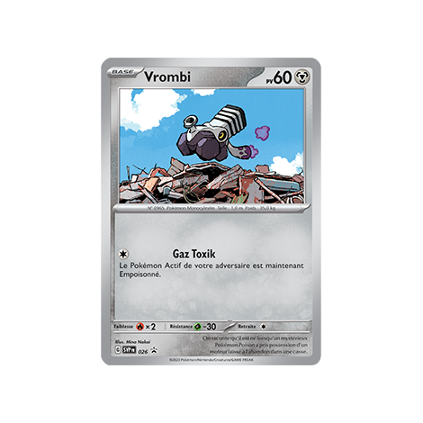 Carte Vrombi - de Pokémon SV026