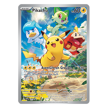 Pikachu, carte - de Promo SV (Écarlate et Violet)