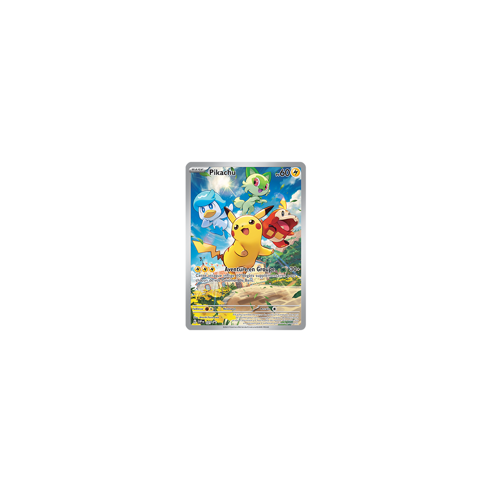 Pikachu, carte - de Promo SV (Écarlate et Violet)