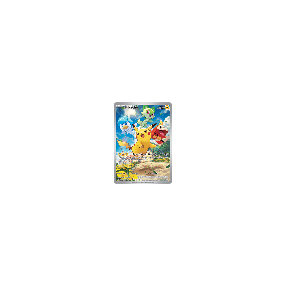 Pikachu, carte - de Promo SV (Écarlate et Violet)