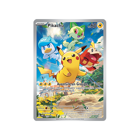 Pikachu, carte - de Promo SV (Écarlate et Violet)