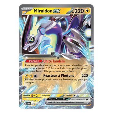 Miraidon SV028 : - de Pokémon Promo SV (Écarlate et Violet)