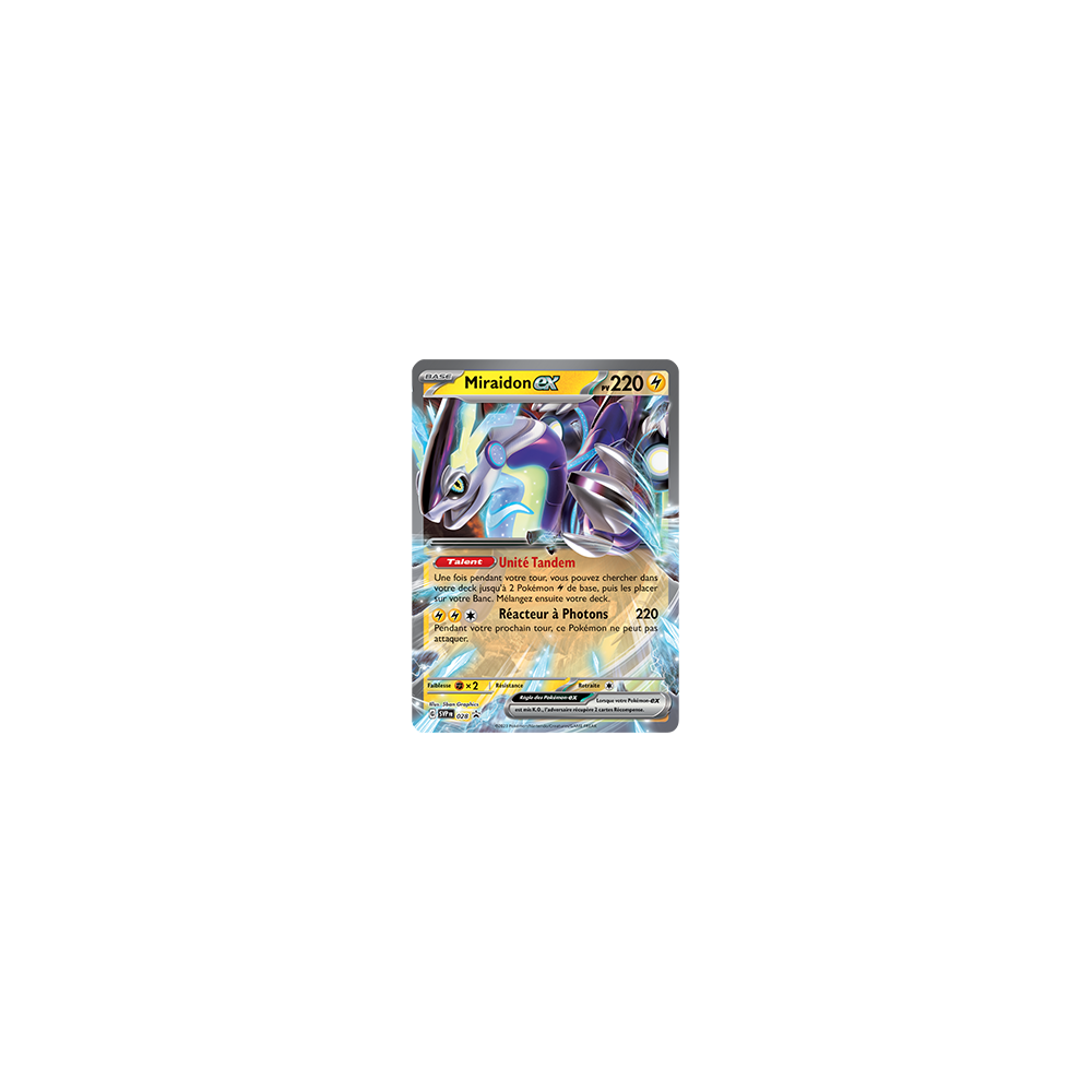 Miraidon SV028 : - de Pokémon Promo SV (Écarlate et Violet)