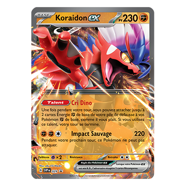 Koraidon SV029 : - de Pokémon Promo SV (Écarlate et Violet)
