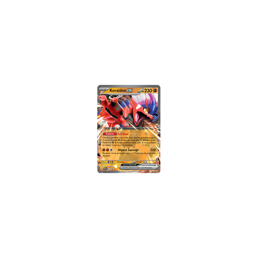 Koraidon SV029 : - de Pokémon Promo SV (Écarlate et Violet)