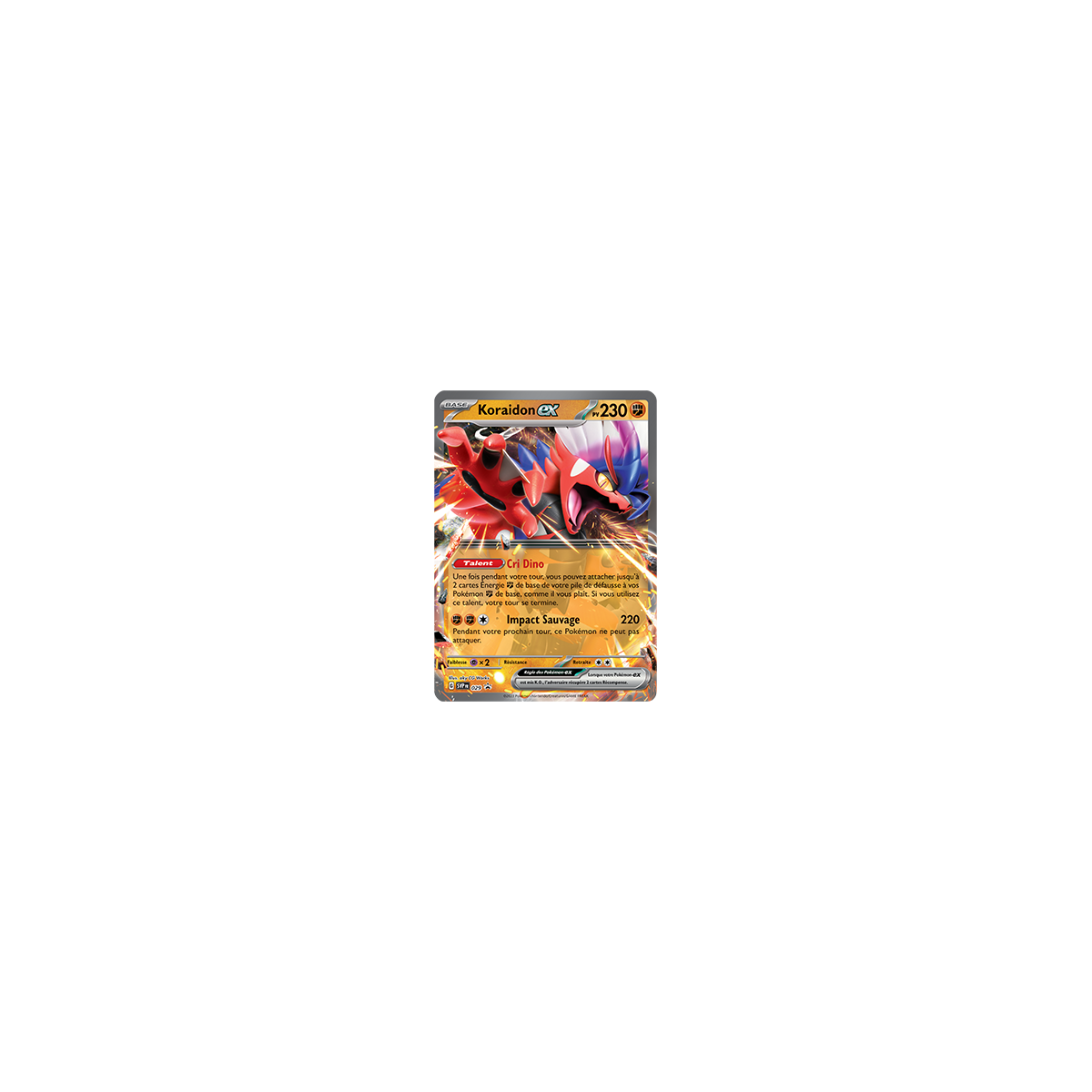 Koraidon SV029 : - de Pokémon Promo SV (Écarlate et Violet)