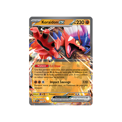 Koraidon SV029 : - de Pokémon Promo SV (Écarlate et Violet)