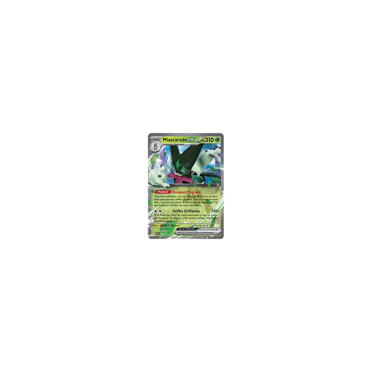 Carte Miascarade - de Pokémon SV033