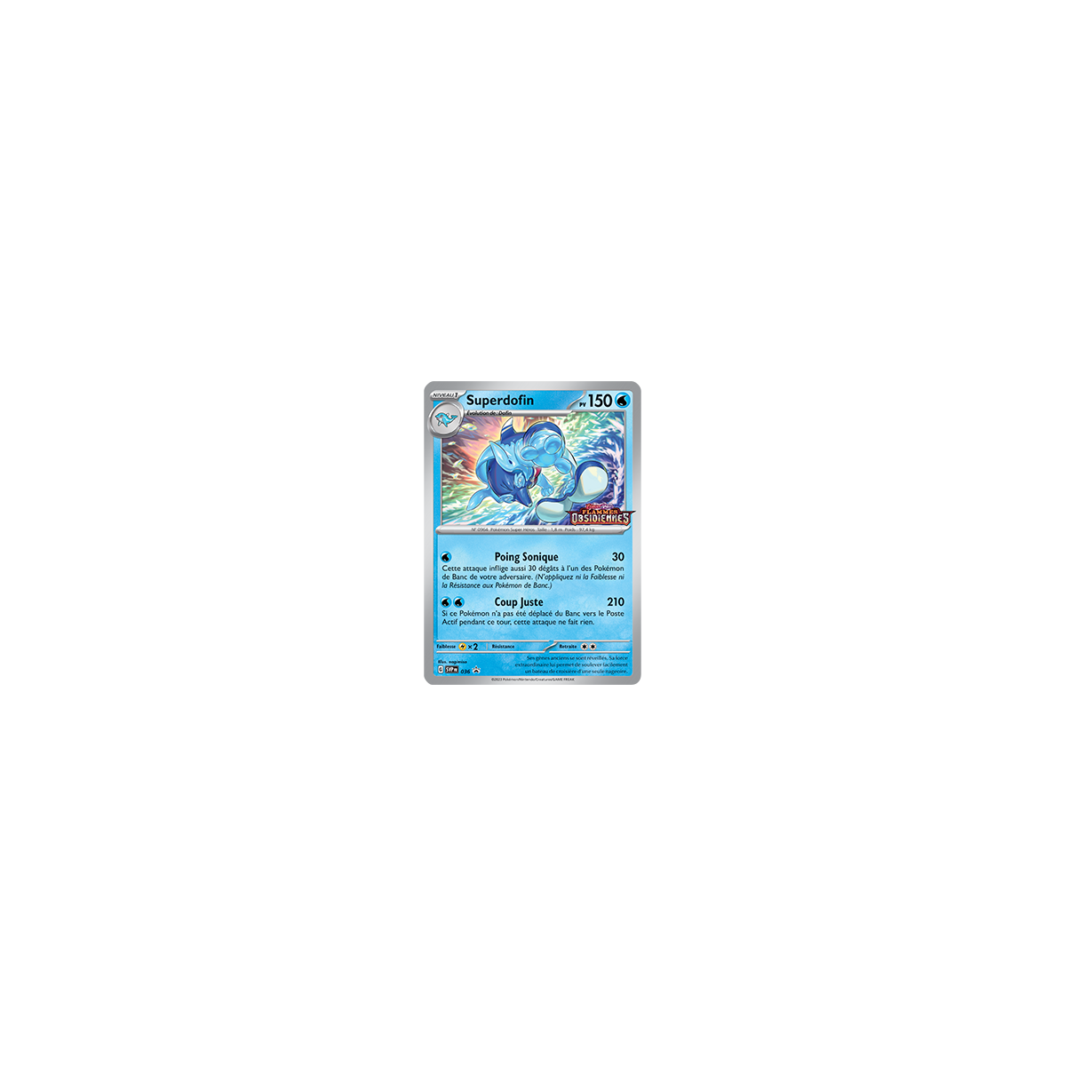 Superdofin SV036 : - de Pokémon Promo SV (Écarlate et Violet)