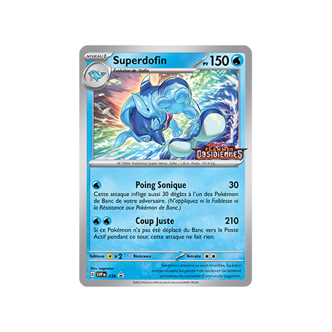 Superdofin SV036 : - de Pokémon Promo SV (Écarlate et Violet)