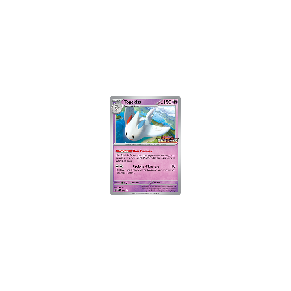 Carte Togekiss - de Pokémon SV038