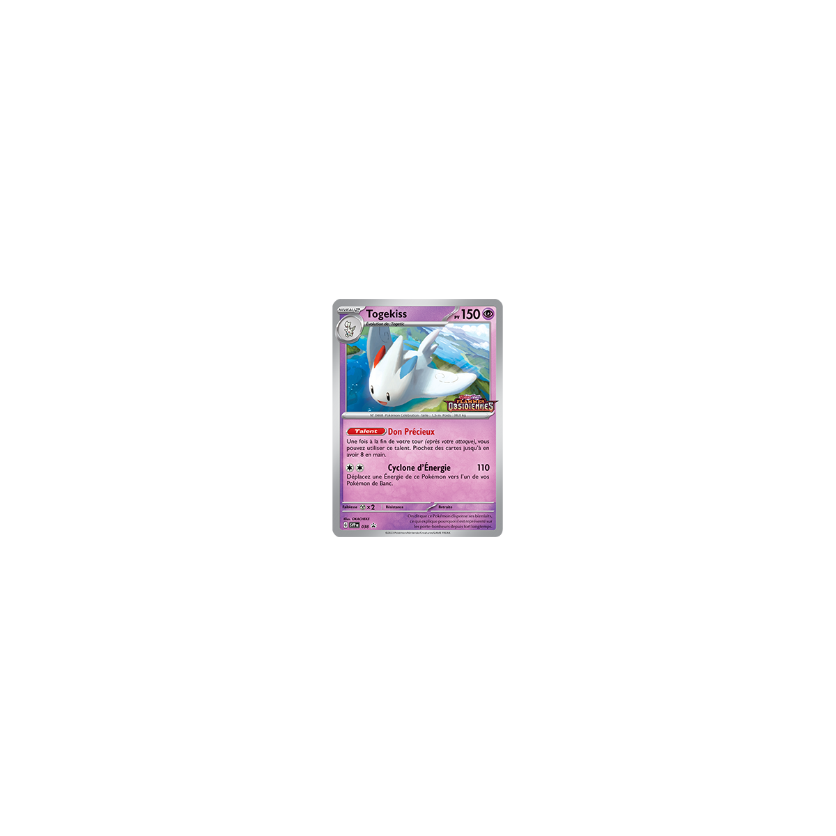 Carte Togekiss - de Pokémon SV038