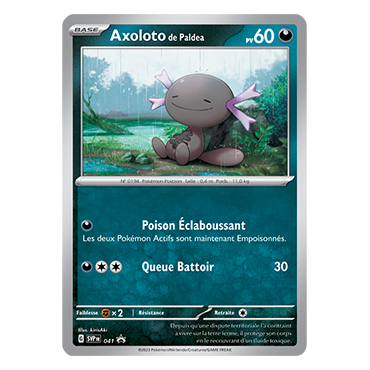 Carte Axoloto de Paldea - de Pokémon SV041