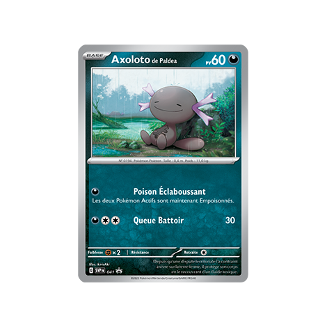 Carte Axoloto de Paldea - de Pokémon SV041