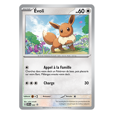 Évoli, carte - de Promo SV (Écarlate et Violet)