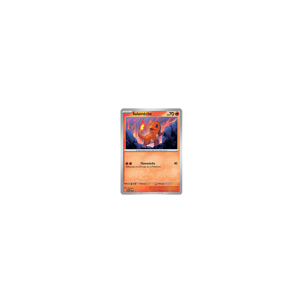 Salamèche SV047 : - de Pokémon Promo SV (Écarlate et Violet)