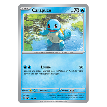 Carapuce SV048 : - de Pokémon Promo SV (Écarlate et Violet)