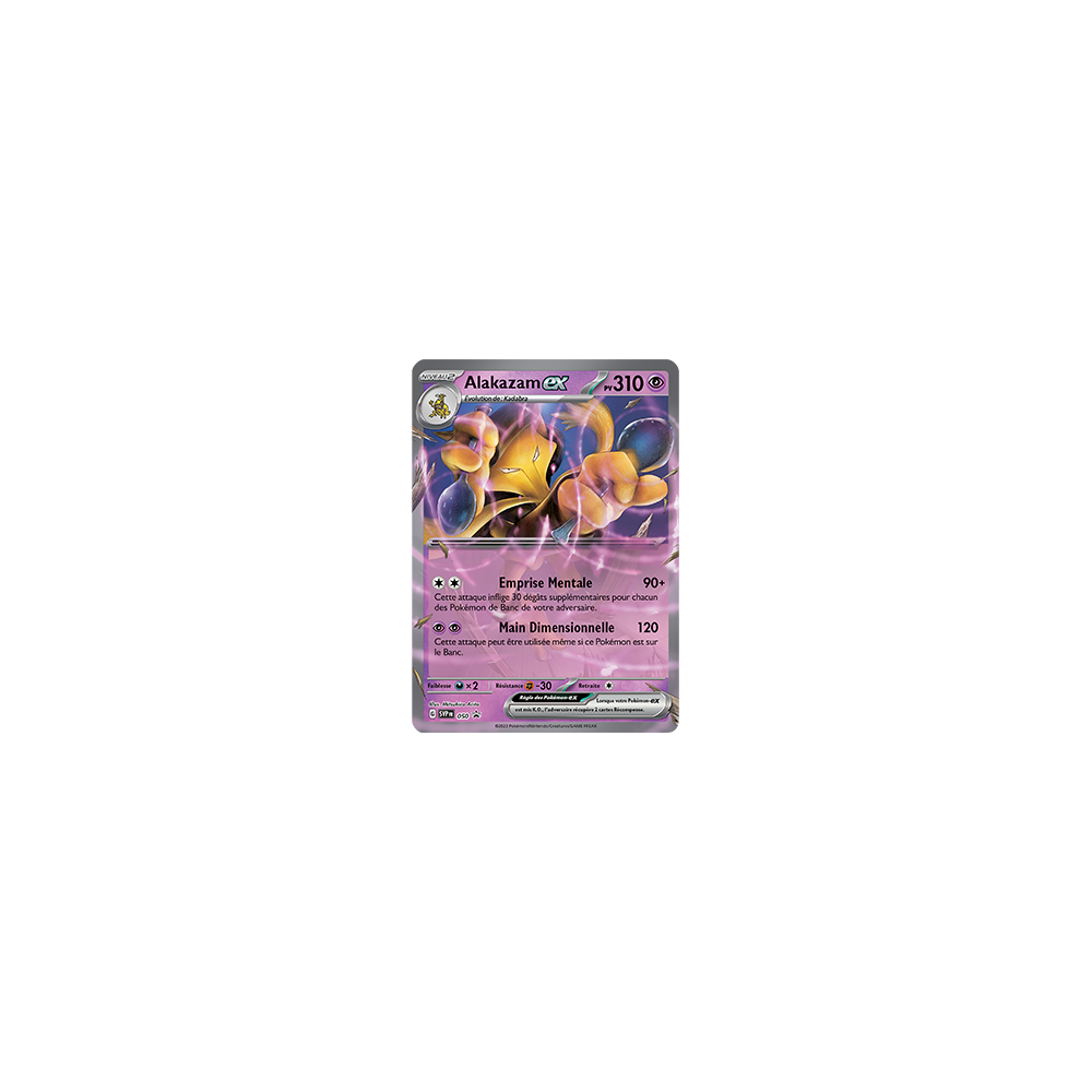 Alakazam SV050 : - de Pokémon Promo SV (Écarlate et Violet)