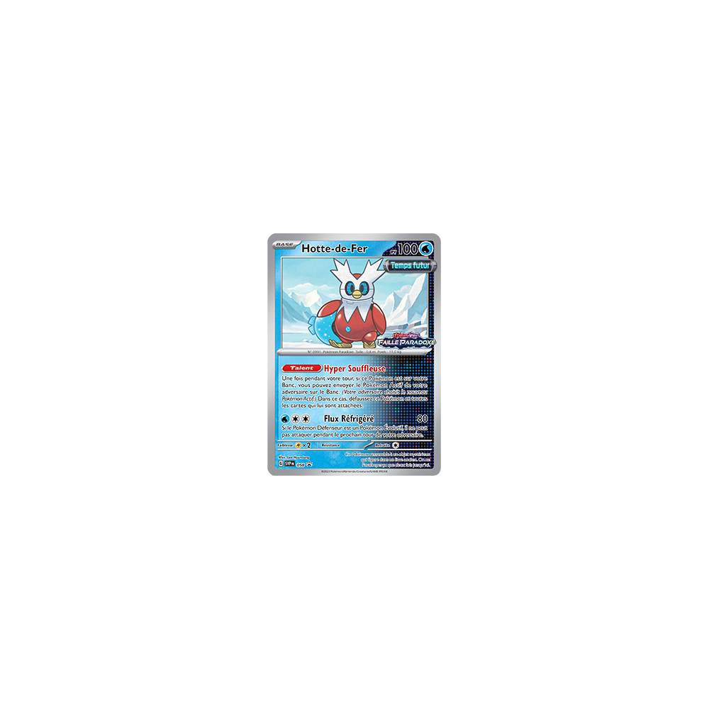 Hotte-de-Fer SV058 : - de Pokémon Promo SV (Écarlate et Violet)