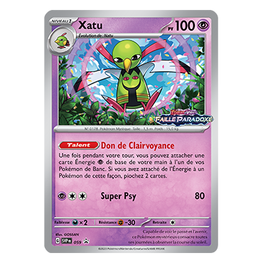 Xatu, carte - de Promo SV (Écarlate et Violet)