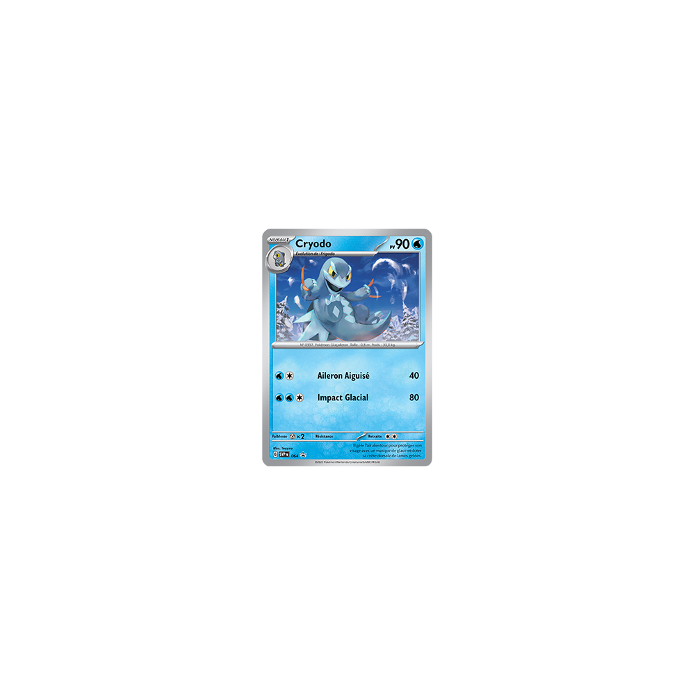 Carte Cryodo - de Pokémon SV064