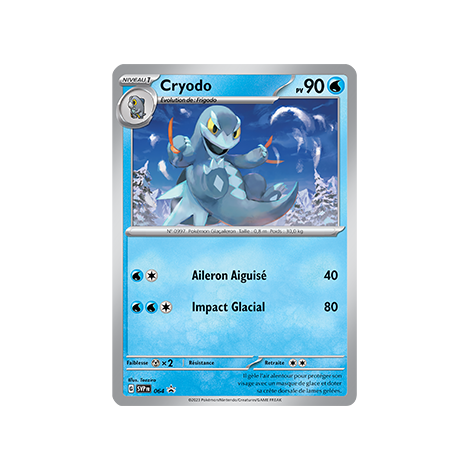 Carte Cryodo - de Pokémon SV064