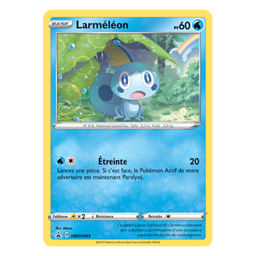 Larméléon SWSH003 : - de Pokémon Promo SWSH (Épée et Bouclier)