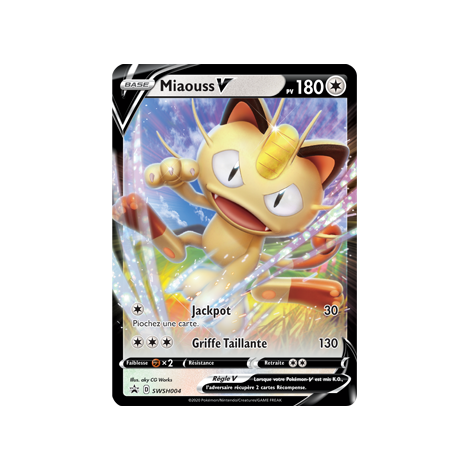 Carte Miaouss - de Pokémon SWSH004