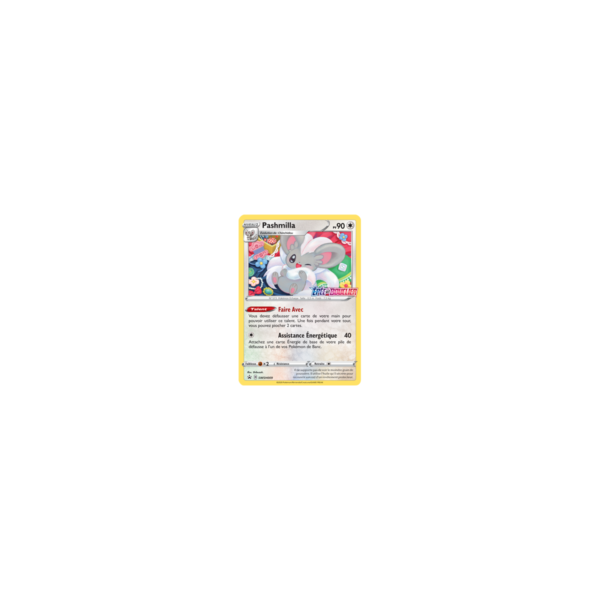 Carte Pashmilla - de Pokémon SWSH009