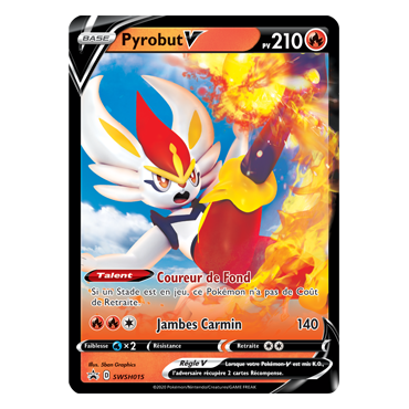 Carte Pyrobut - de Pokémon SWSH015