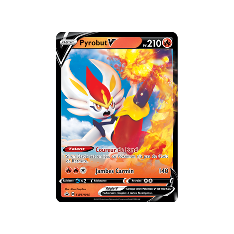 Carte Pyrobut - de Pokémon SWSH015