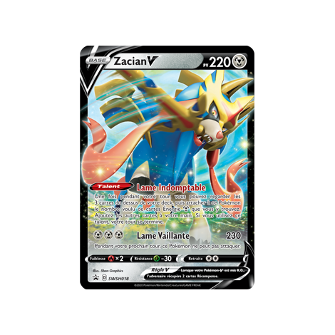 Carte Zacian - de Pokémon SWSH018