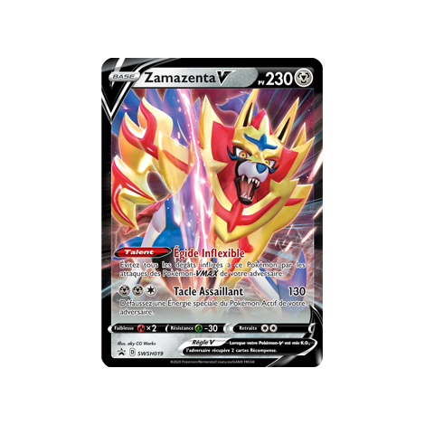 Carte Zamazenta - de Pokémon SWSH019