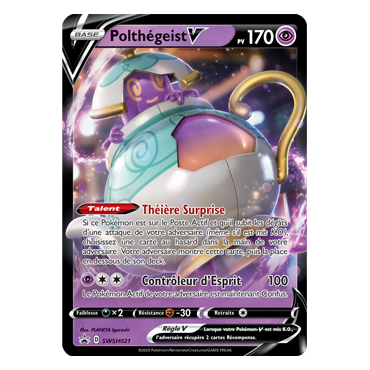Polthégeist SWSH021 : - de Pokémon Promo SWSH (Épée et Bouclier)