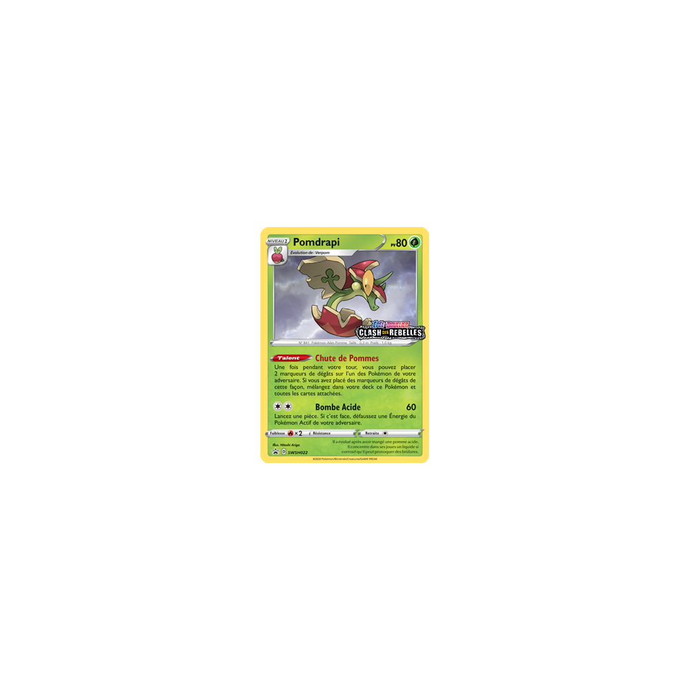 Carte Pomdrapi - de Pokémon SWSH022