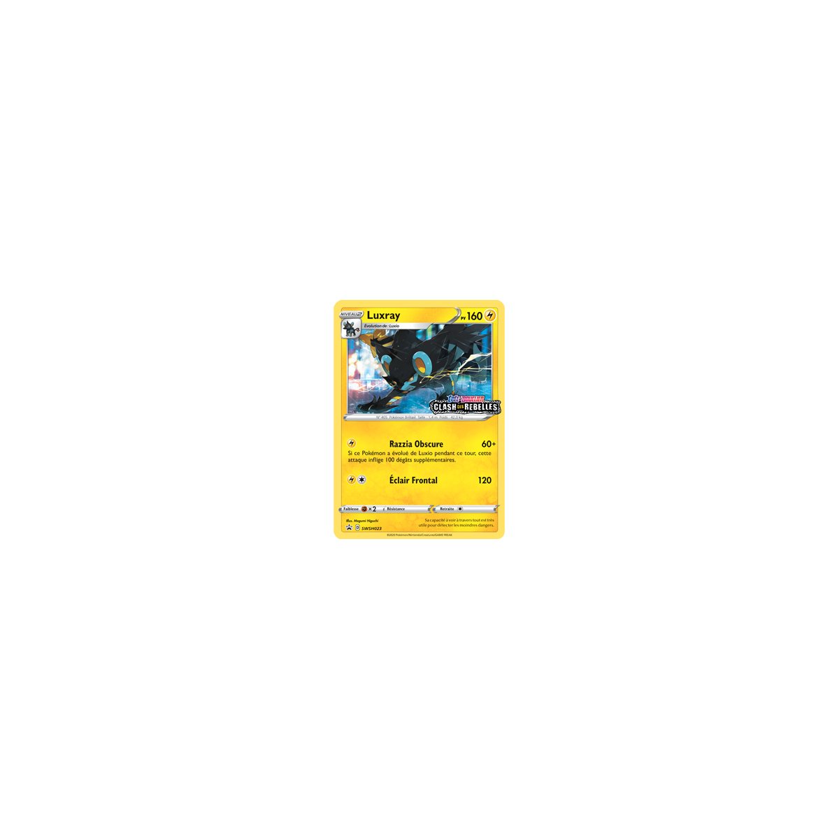 Carte Luxray - de Pokémon SWSH023