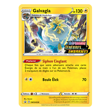 Galvagla SWSH036 : - de Pokémon Promo SWSH (Épée et Bouclier)