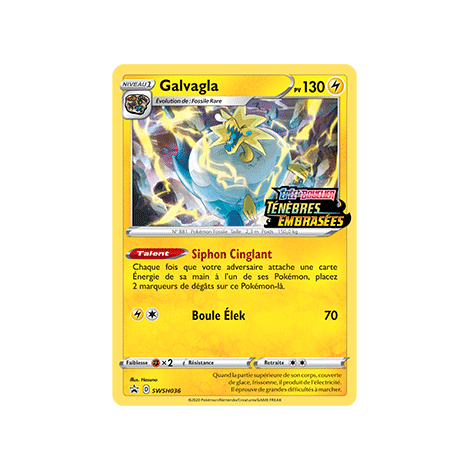 Galvagla SWSH036 : - de Pokémon Promo SWSH (Épée et Bouclier)