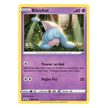 Carte Bibichut - de Pokémon SWSH040