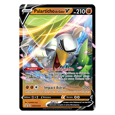 Carte Palarticho de Galar - de Pokémon SWSH043