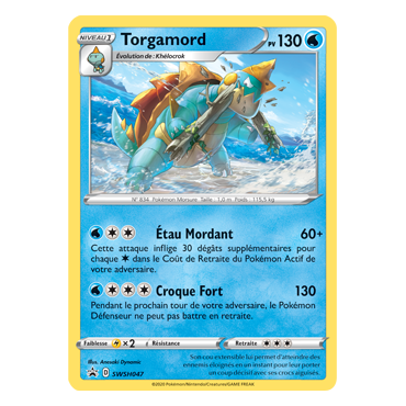 Torgamord, carte - de Promo SWSH (Épée et Bouclier)