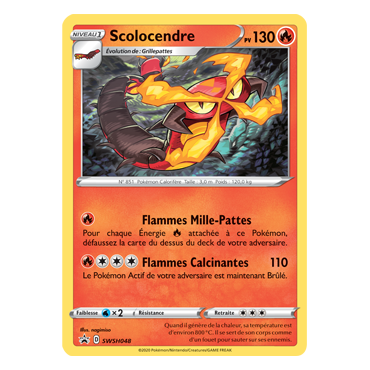 Scolocendre, carte - de Promo SWSH (Épée et Bouclier)