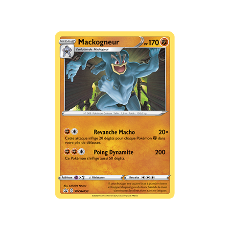 Carte Mackogneur - de Pokémon SWSH053