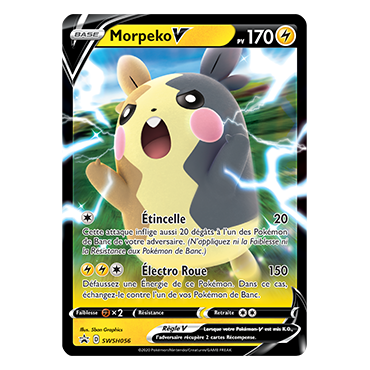 Morpeko SWSH056 : - de Pokémon Promo SWSH (Épée et Bouclier)