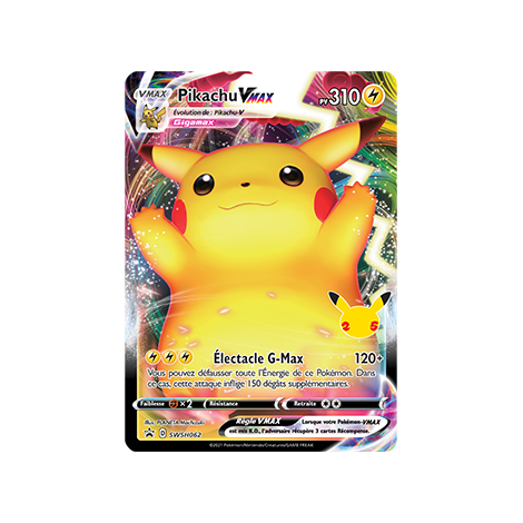 Pikachu SWSH062 : - de Pokémon Promo SWSH (Épée et Bouclier)