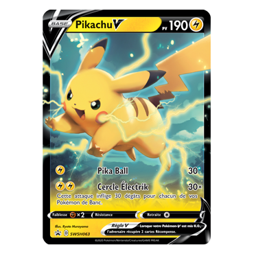 Carte Pikachu - de Pokémon SWSH063