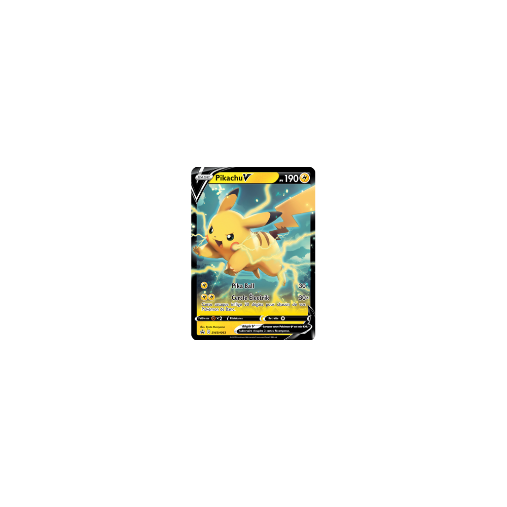 Carte Pikachu - de Pokémon SWSH063