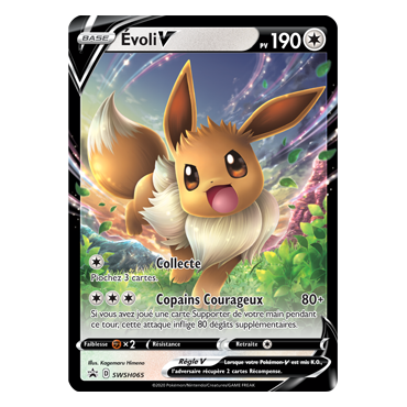 Évoli SWSH065 : - de Pokémon Promo SWSH (Épée et Bouclier)