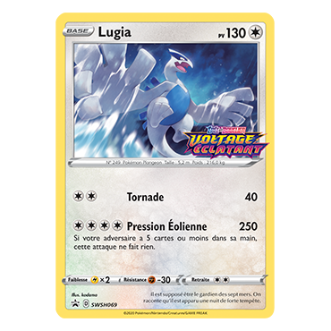 Lugia, carte - de Promo SWSH (Épée et Bouclier)